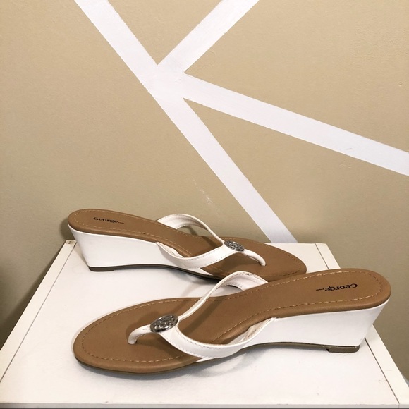 George Wedge Sandals ( Size 7 ) - Picture 5 of 9